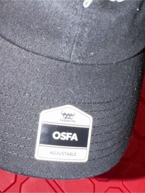 Black OSFA Adjustable Cap - OSFA Label says New York new with tags black